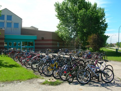 school bike racks