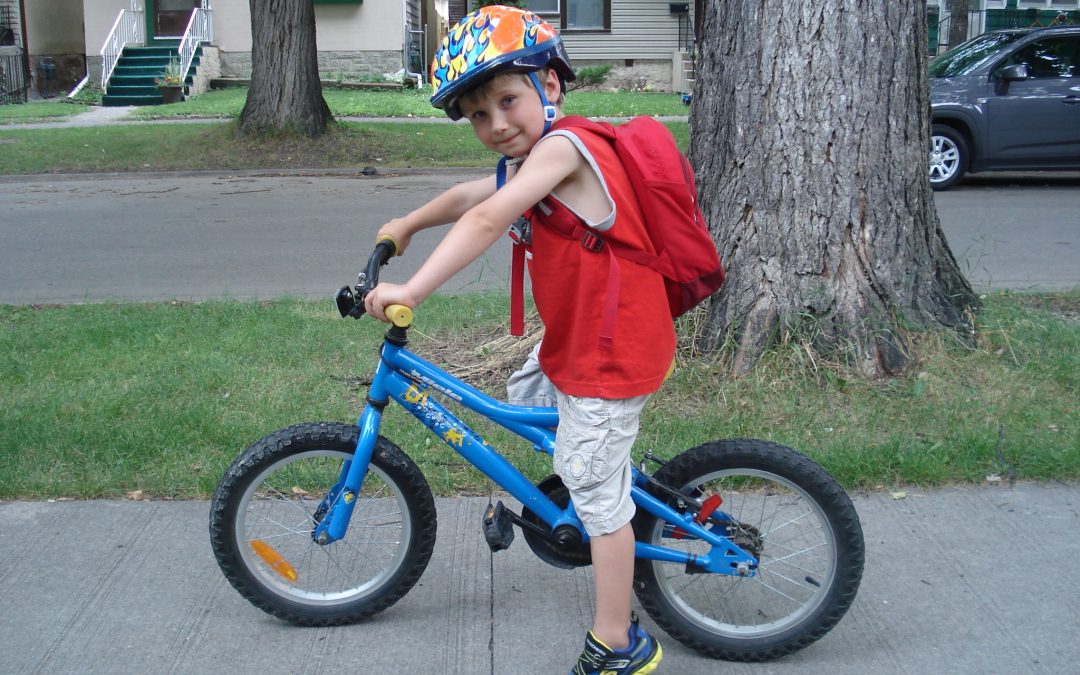 Take their word for it and join Bike to School Month 2016!