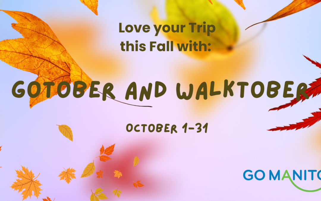 Participate in Sustainable Transportation this Fall | Gotober and Walktober!