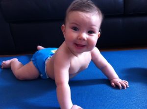 My cloth diaper model