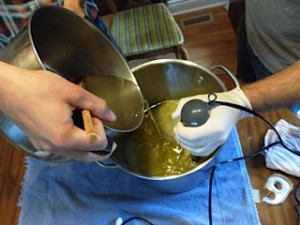 Soap - Mixing Trace