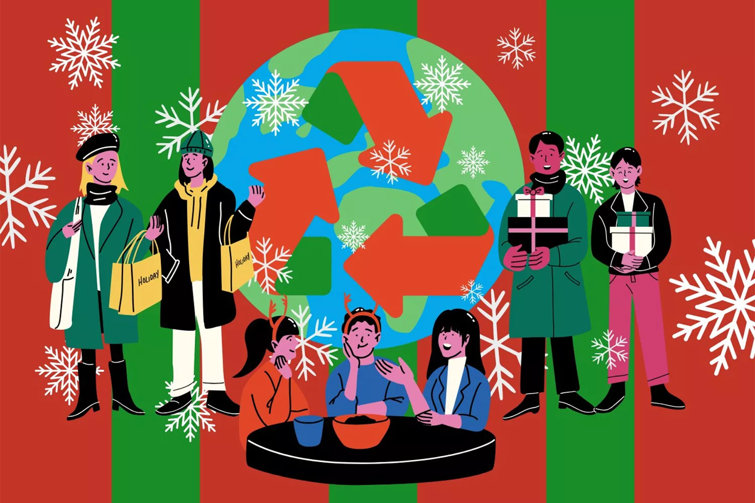 greening the holidays with green action centre !