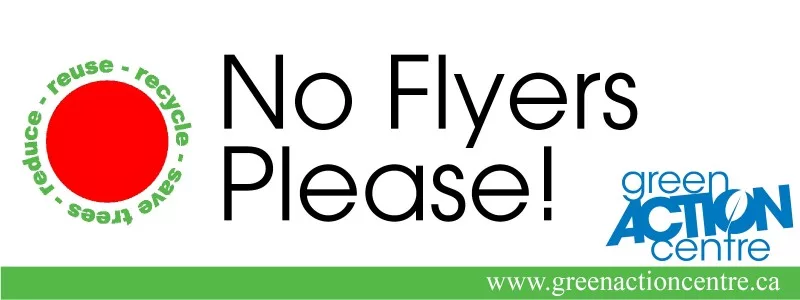 No Flyers Please!