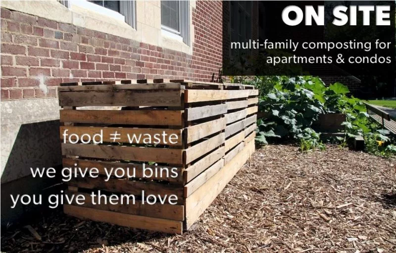 on site multi-family composting for apartments & condos